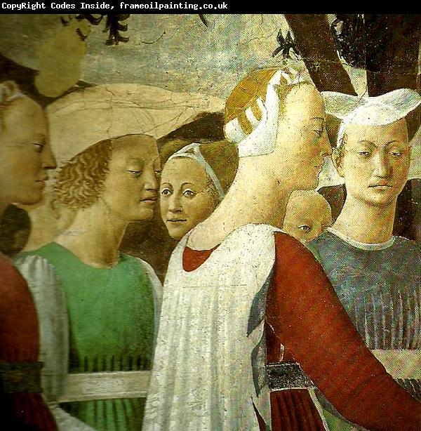 Piero della Francesca the legend of the true cross, detail